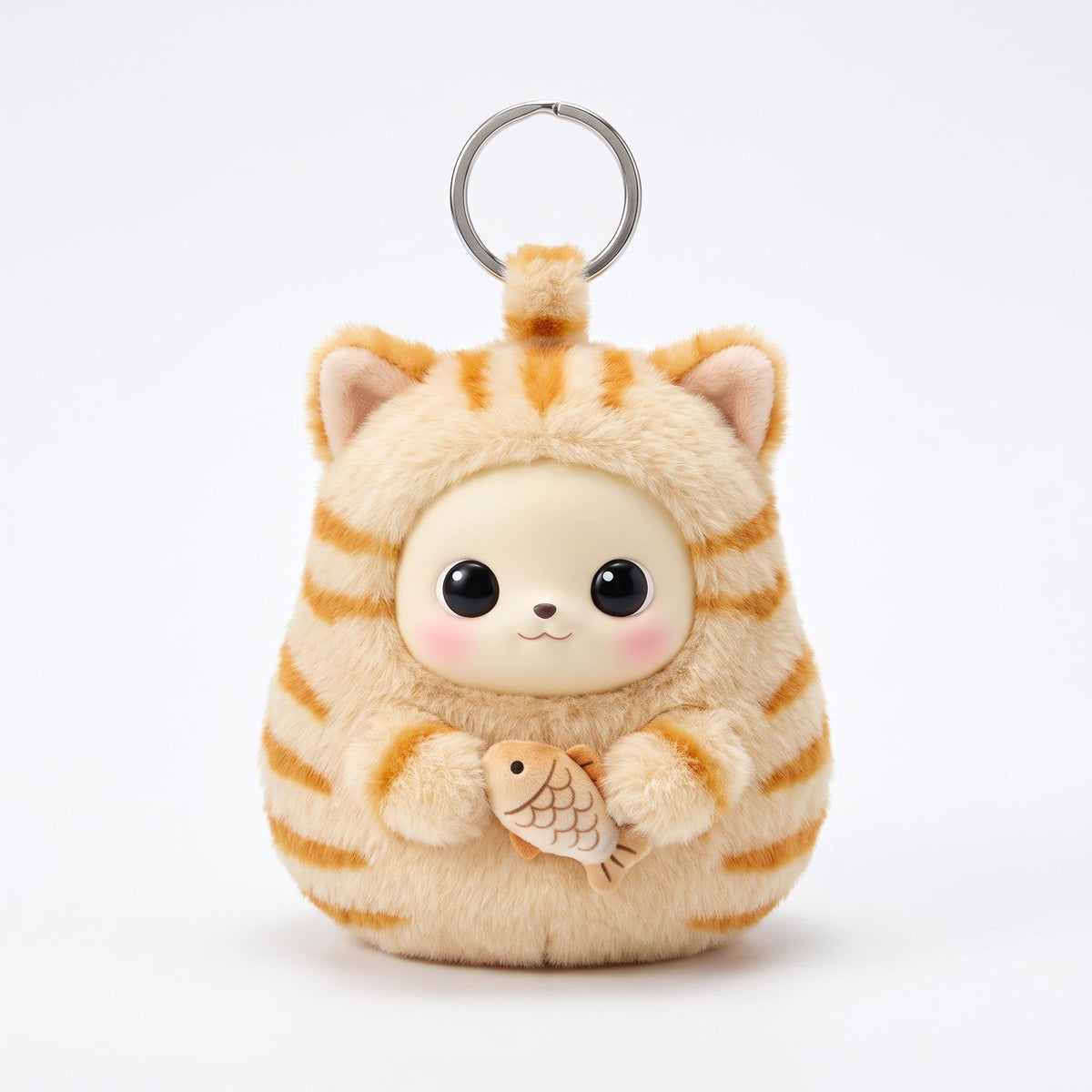 Tabby Cat Bag Charm